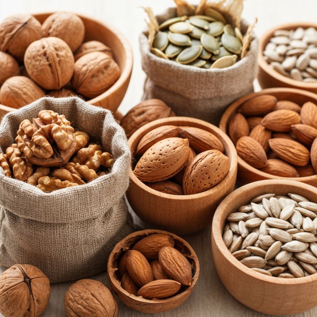 Nüsse und Samen